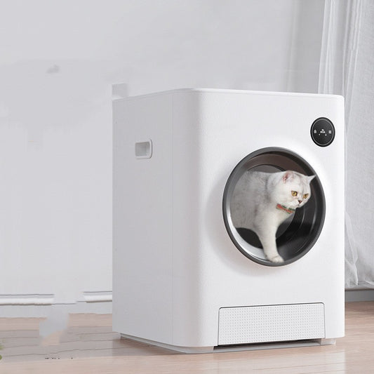 Fully Automatic Cat Litter Box Intelligent Self-Cleaning Enclosed Toilet