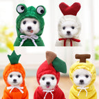 Warm Winter Dog Fruit Hoodie