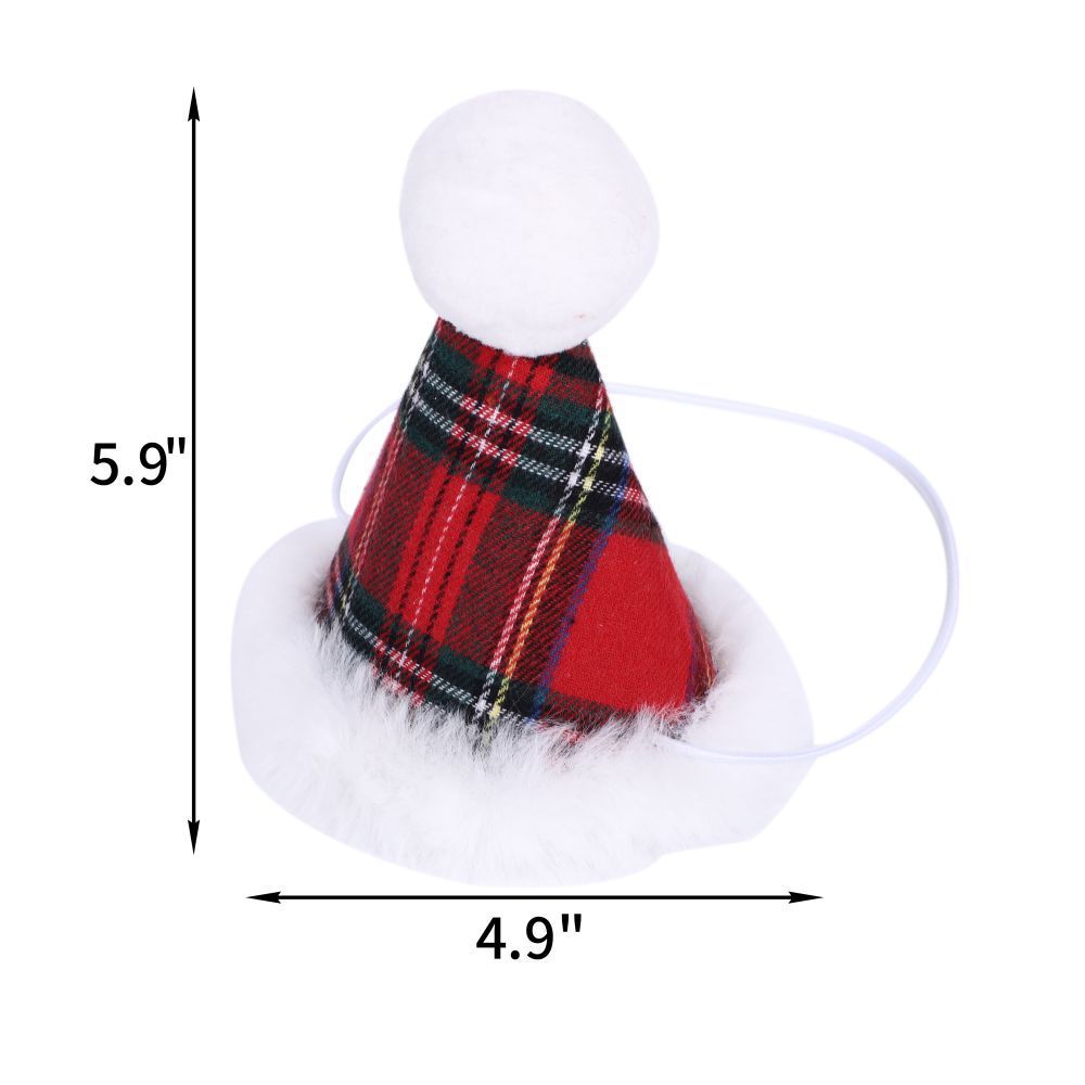Christmas Pet Bandana – Santa & Reindeer Print