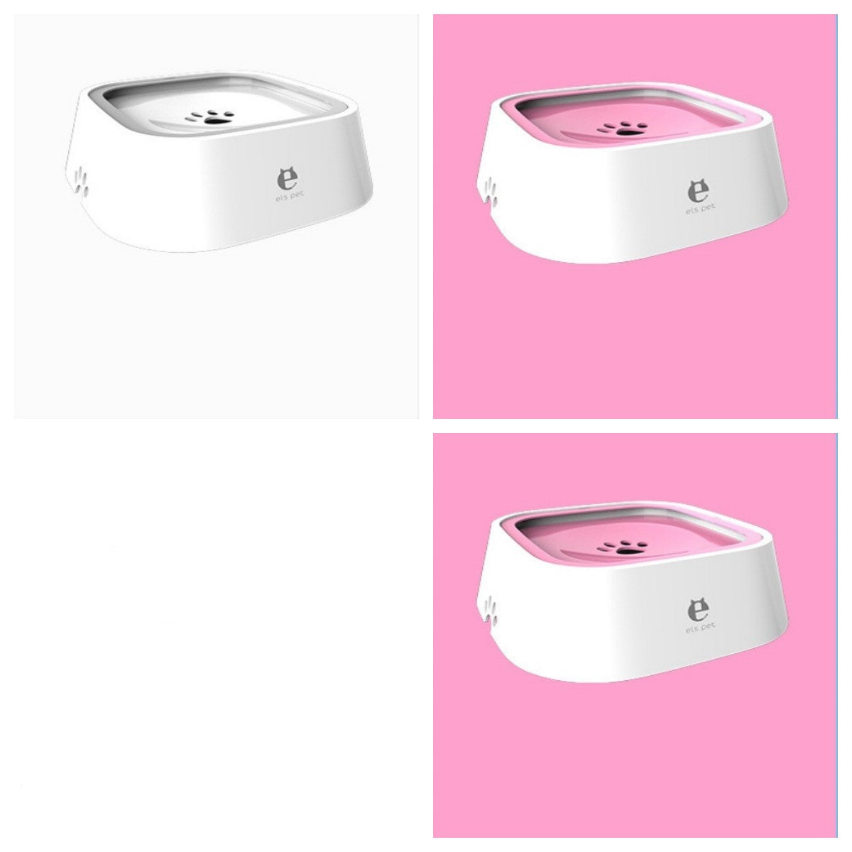 1.5L Pet Water Bowl Anti-Overflow