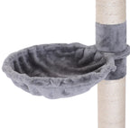 ToyTigris 5-Tier Adjustable Floor to Ceiling Cat Tree