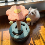 ToyTigris Interactive Cat Scratch Tree