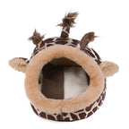 Warm hamster cotton nest