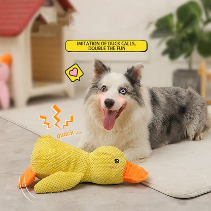 Soft Squeaky Duck Dog Toy