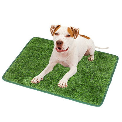Artificial Grass Dog Toilet Mat Pet Training Lawn Mat Washable Reusable Cat And Dog Toilet Training Mat Dog Peeing Lawn