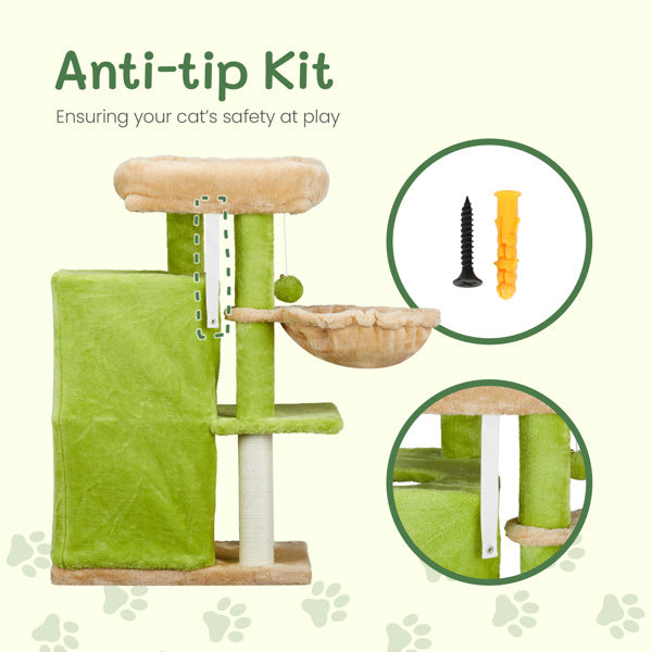Double Layer Cat Climbing Hammock Bed