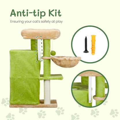 Double Layer Cat Climbing Hammock Bed