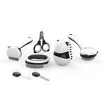 ToyTigris 7-Piece Panda Grooming Kit for Cats and Dogs
