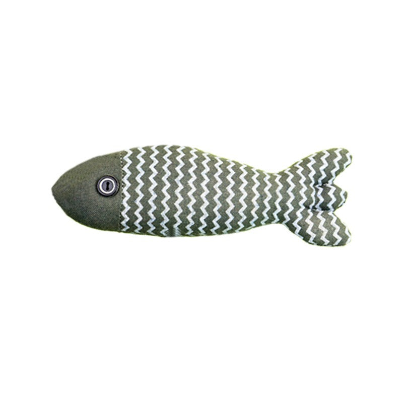 ToyTigris Catnip Fish Toy for Cats