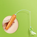 ToyTigris 2 In 1 Interactive Cat Toy With Feather