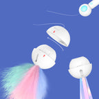 2-in-1 Retractable Cat Wand Toy