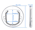 Round Flap Pet Door – 4-Way Lockable