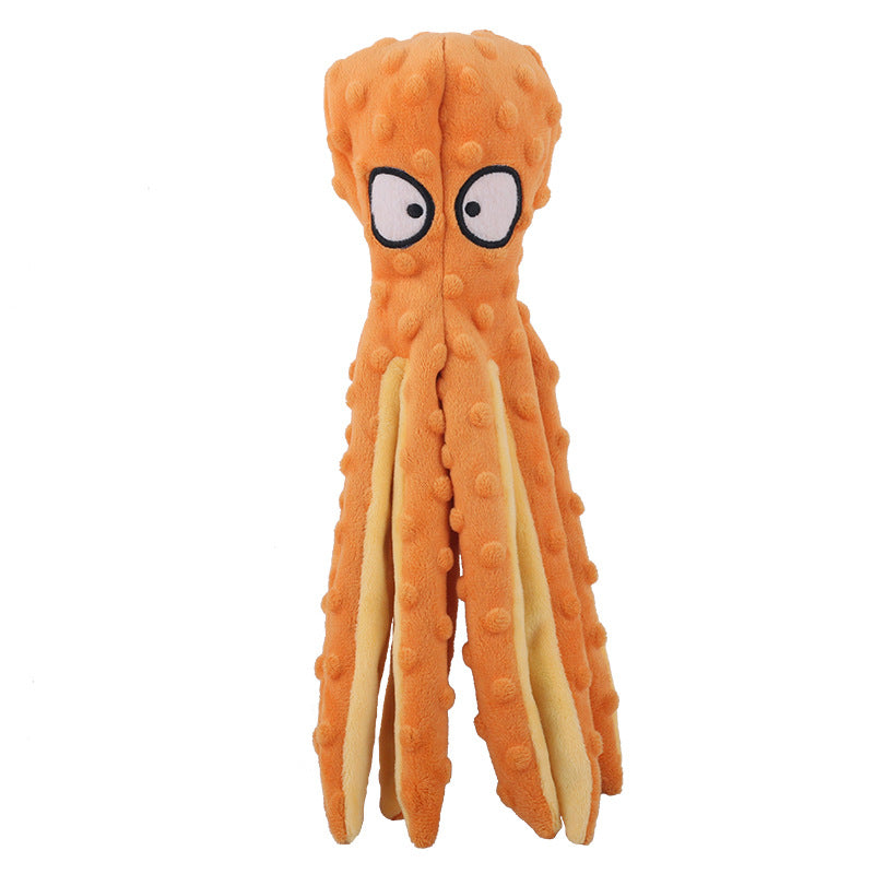 Eco-friendly Plush Octopus Pet Toy