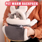 Warm Double Pocket Cat Carry Bag