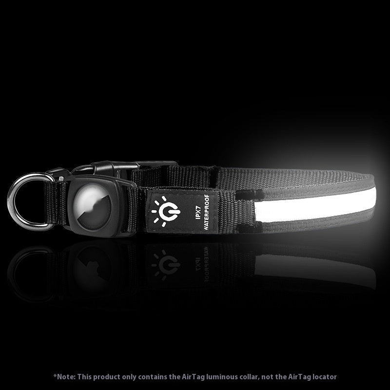 Wasserdichtes LED-Halsband für Haustiere