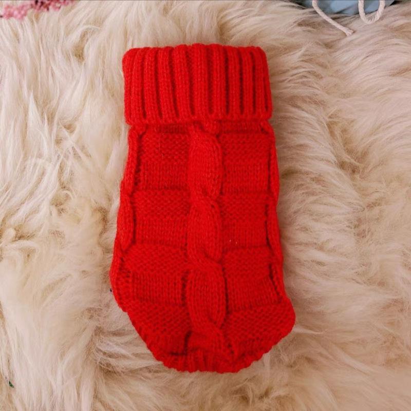 Autumn and Winter Knitted Cat Sweater