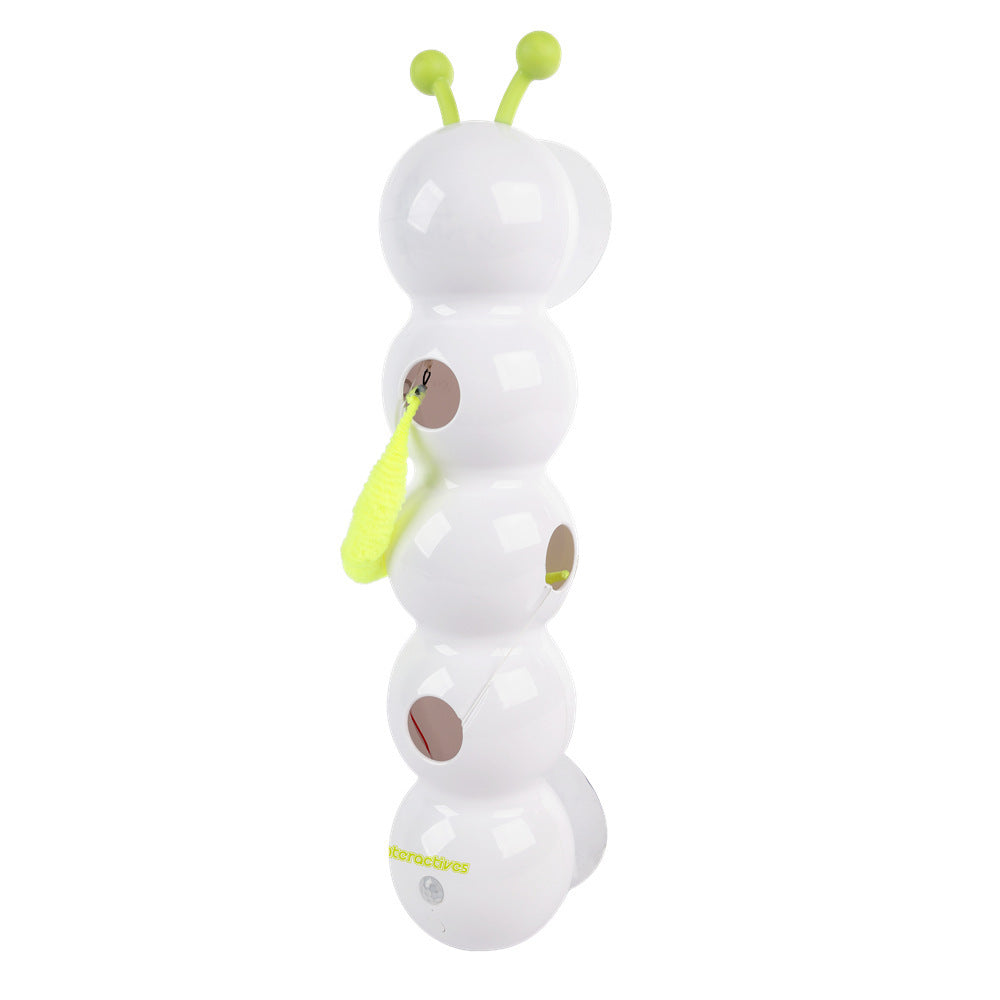 Teasing Automatic Cat Toy with Tail Interactive Motion & Suction Cup Play