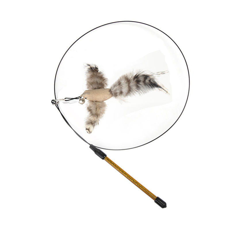 ToyTigris Handsfree Cat Teaser Stick