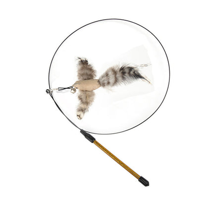 ToyTigris Handsfree Cat Teaser Stick
