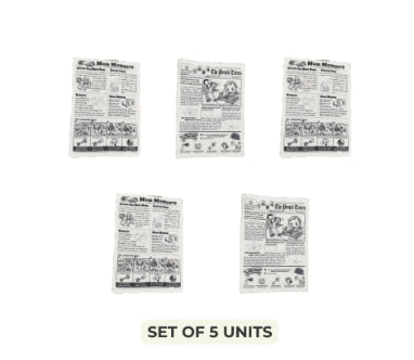 ToyTigris Realistic Crinkle Newspaper Dog Toy