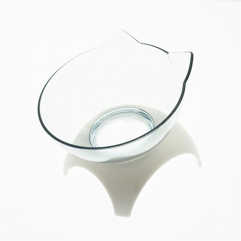 Non-Slip Elevated Double Cat Bowl with Stand Food & Water Feeder
