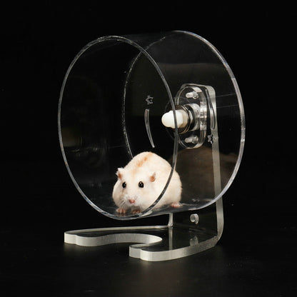 Acrylic Pet Running Wheel Hamster Fitness Running