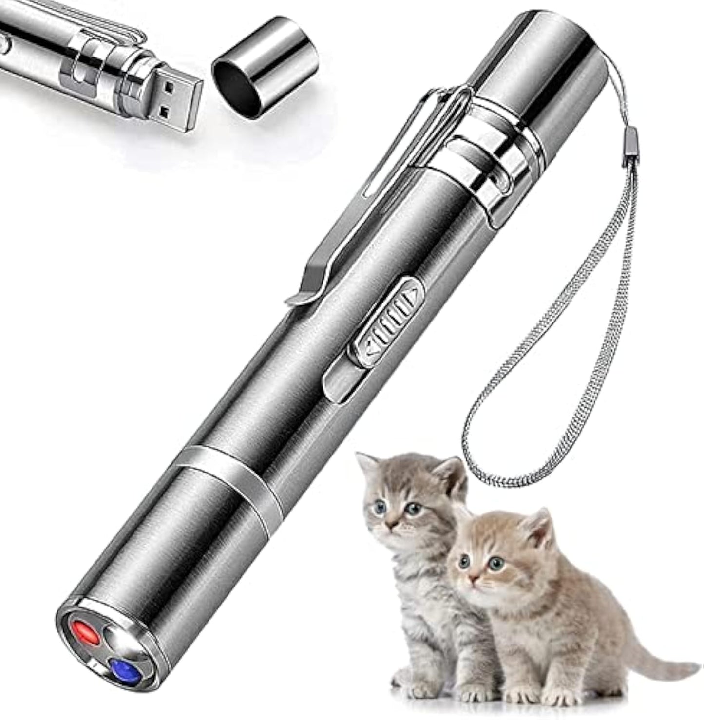 ToyTigris 7-in-1 Laser Pointer for Cats