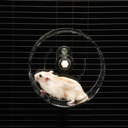 Acrylic Pet Running Wheel Hamster Fitness Running