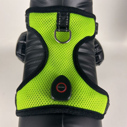 LED Luminous Pet Harness USB Charging