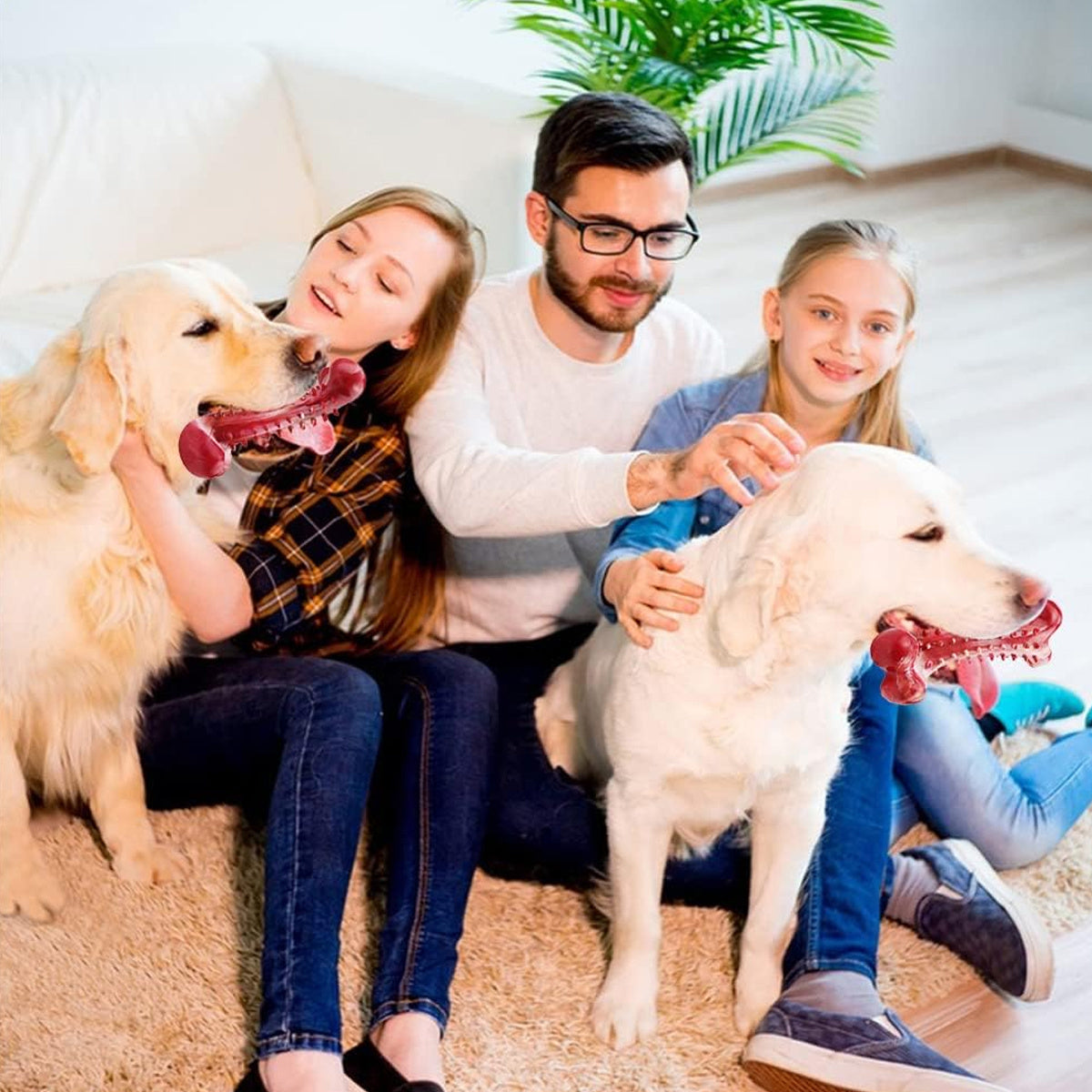 Natural Rubber Dog Bite Toy