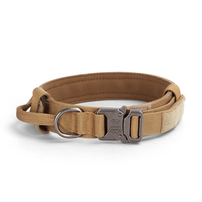 Tactical Dog Collar – Adjustable Military Nylon with Metal Buckle