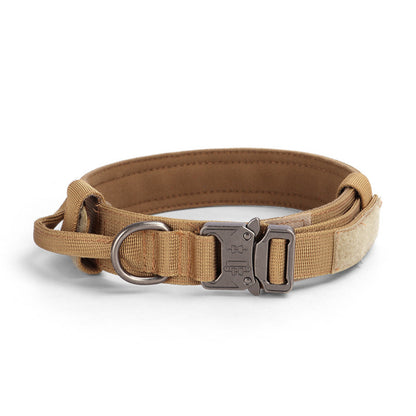 Tactical Dog Collar – Adjustable Military Nylon with Metal Buckle