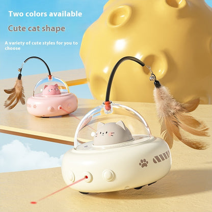 Smart Electric Teaser UFO Cat Toy