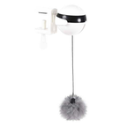 ToyTigris Electric Clip-On Interactive Cat Ball Toy