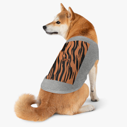 Pet Tank Top - Tiger Stripe Toytigris Style