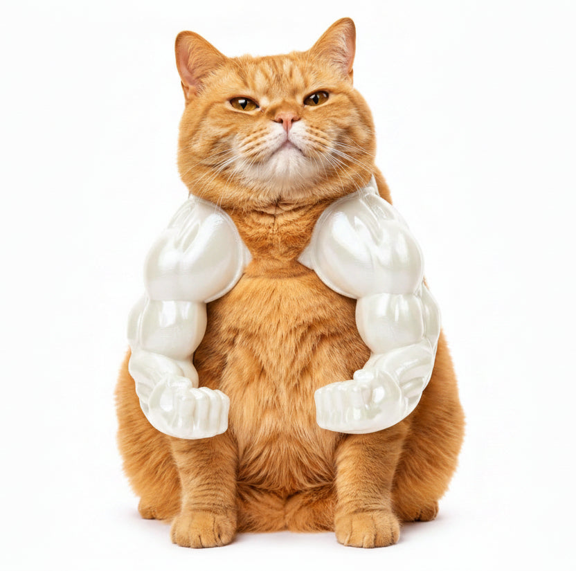 ToyTigris Muscle Cat Arms Costume