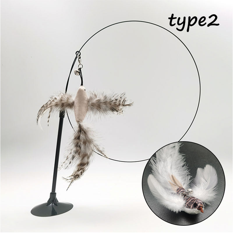 Detachable Rod Cat Stick Toy