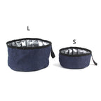 Oxford Cloth Outdoor Dog Food Bowl Portable & Durable