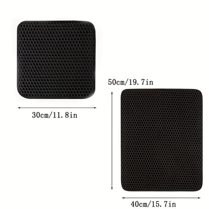 Double-Layer Cat Litter Mat