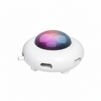 Automatic UFO Cat Toy with Moving Feathers