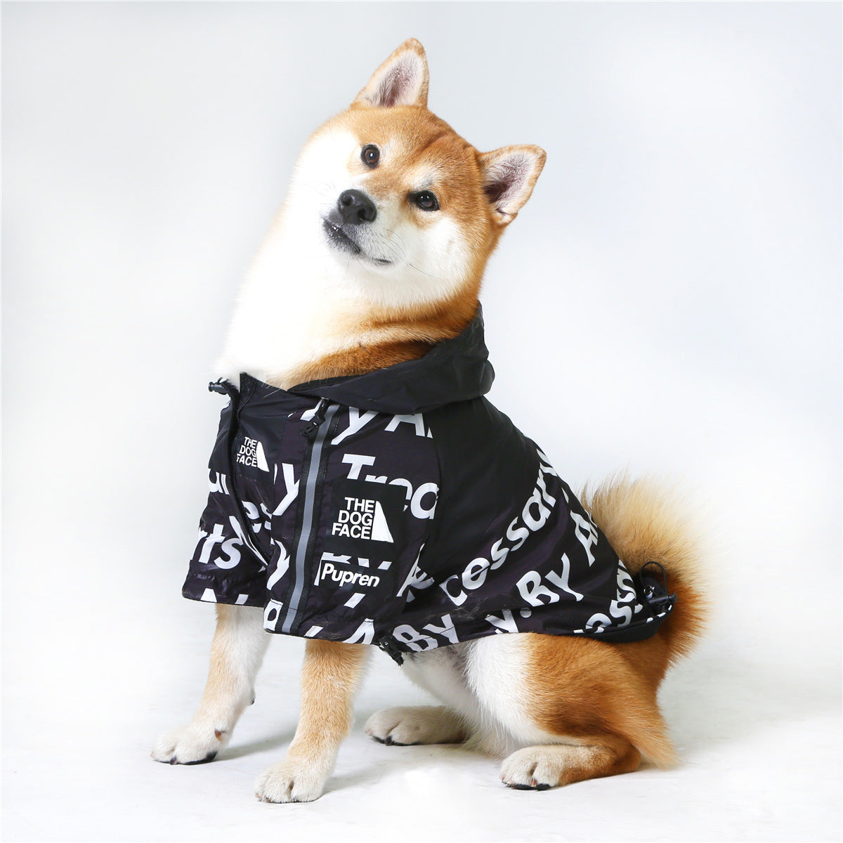 Windproof & Rainproof Dog Jacket – Large Dog Pet Shell Raincoat