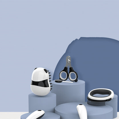 ToyTigris For Cat - Panda Grooming Kit