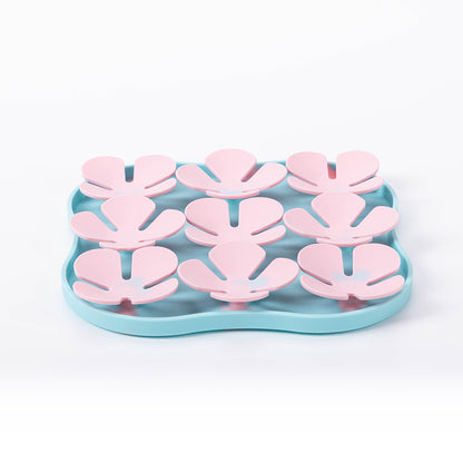 Slow Feeder Dog Bowls Silicone Slow Feeder Lick Down Eating Pet Calming Mat Anxiety Relief Training Wet Food Lick Pad With Suction Cup Interactive Feed Game Toy All Breed Dogs