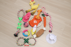 ToyTigris Cotton Rope Dog Toy Set