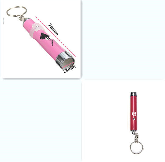LED Laser Pen Cat Toy With Bright Animation