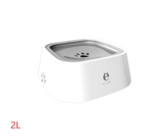 1.5L Pet Water Bowl Anti-Overflow