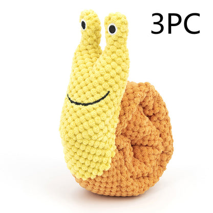 Treat Dispensing Snail Dog Toy