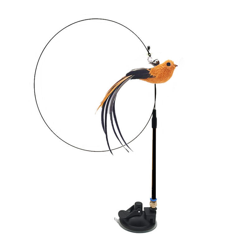 ToyTigris Handsfree Cat Teaser Stick