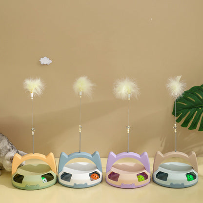 Interactive Chew Resistant Artifact Tickles Cat Toy