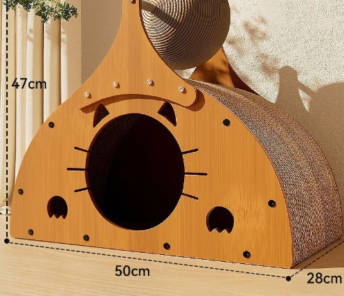 Creative Sisal Cat Scratch Board That Won't Shed Crumbs